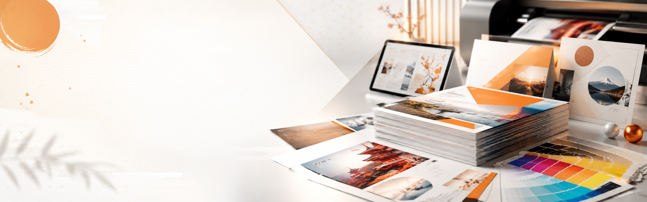 Flyer printing promotion banner